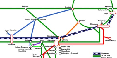 Yokohama line mapu